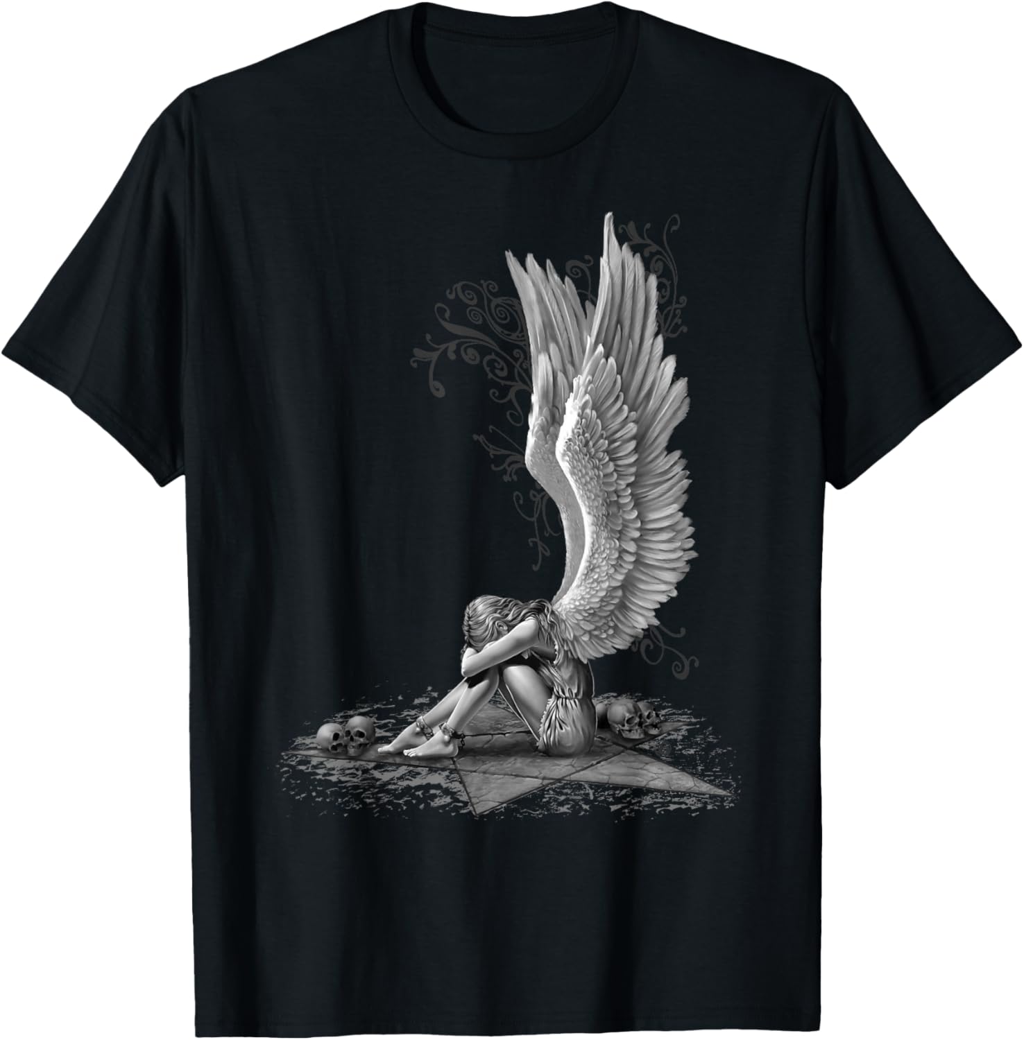 Spiral Original - Enslaved Angel - Gothic Angel T-Shirt S разноцветный