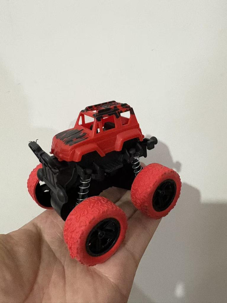 Kids 1Pcs Four-Wheel Drive Inertial Shatter-Proof Model For Children Boy Toy Car Simulation Off-Road Boy Gift Railed/Motor Gift