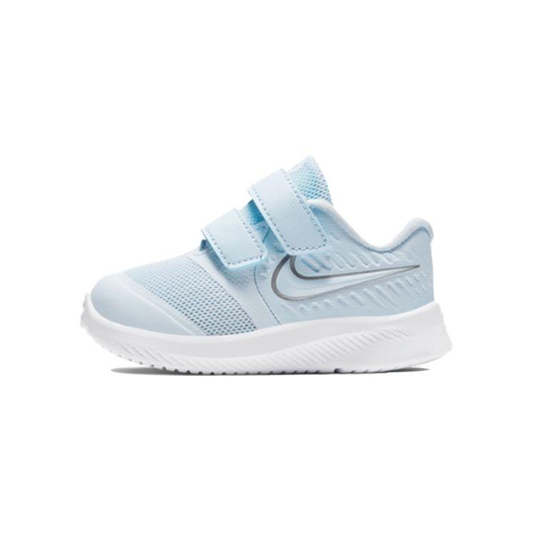 

Nike Star Runner 4 Comfortable Non-Slip Shock Absorbing Durable Lightweight Low-Top Walking Shoes Baby Shoes Light-Blue AT1803-401 23.5