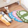 Absorbent Foot Nonslip Shape Bath Bathroom Bedroom Floor Shower Soft Mat Rug