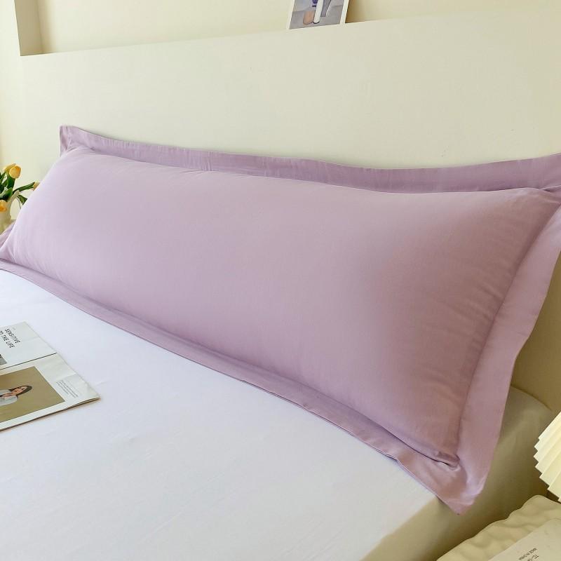 Extra Thick Cotton Long Pillowcase Couples 48x120cm 48x150cm 48x180cm Soft Brushed Bedding Cover Envelope