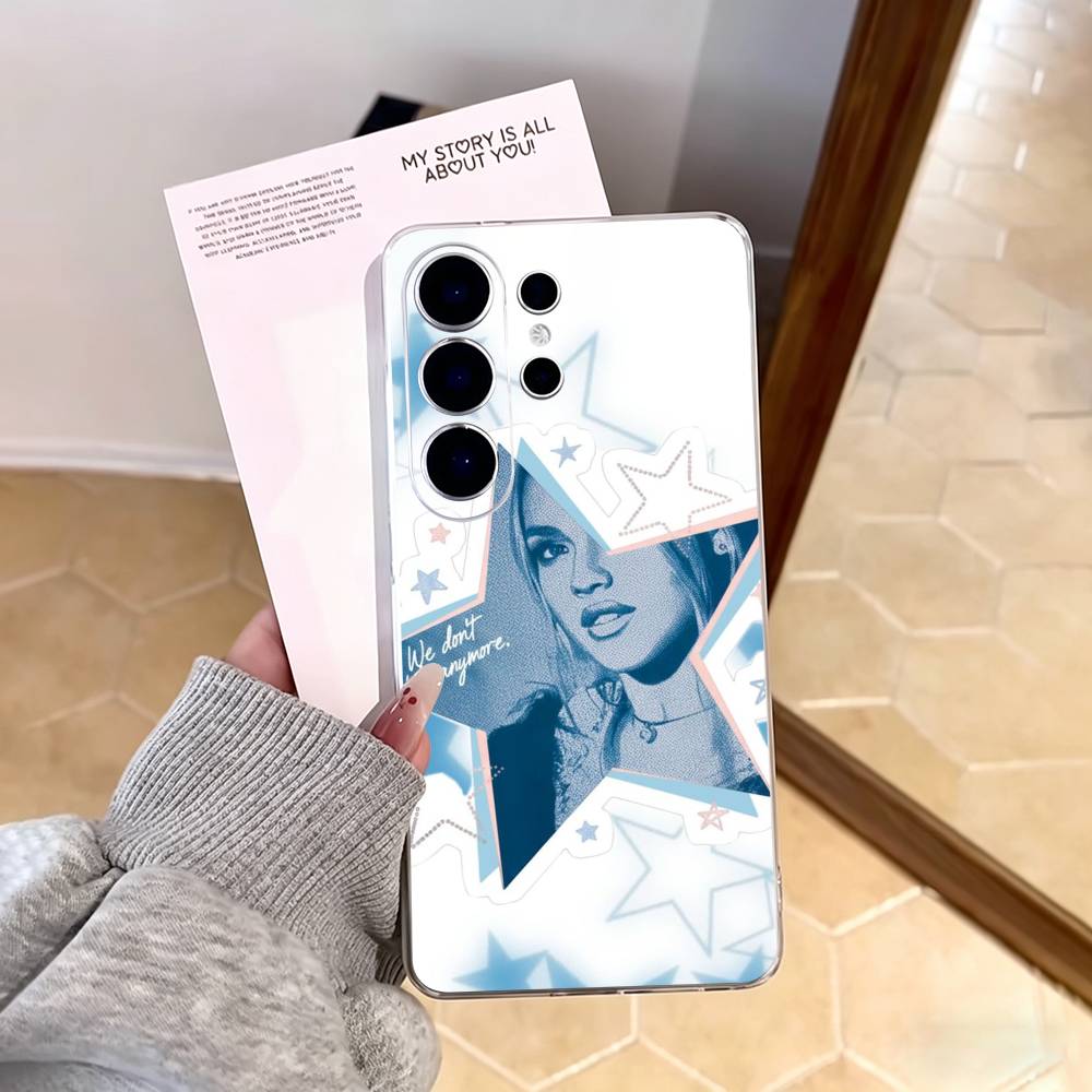 F-Freya Skye Singer Phone Case For Samsung S25,S24,S21,S22,S23,S30,Ultra,S20,Plus,Fe,Note,10,9,5G Transparent Cover