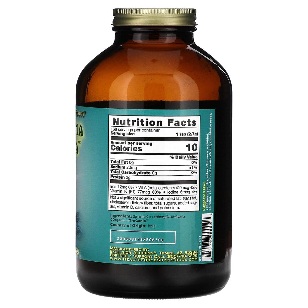 Spirulina Manna, 454G (16Oz)