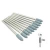 10pcs/set Stone Grinder Polisher Burs 2.35mm Shank For Contouring Shaping Porcelain Nail Rotary Stone Polisher Nail Accessory Mill Tools