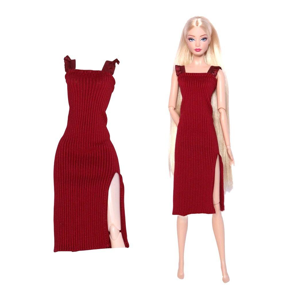 Módní 30cm oblečení pro panenky DIY doplňky Plyšový kabát Princezna Zimní kabát pro panenky 1/6 BJD 11,5"