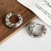 925 Sterling Silver Vintage Earrings For Women Trendy Simple Retro Letters Earring Jewelry Prevent Allergy Party Accessories