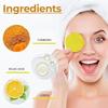 Khedu Fab® Kojic Acid and Turmeric Cleansing, Turmearic Cleansing Pad with Vitamin B5, Vitamin C, Turmeric Infused Foaming Exfoliating Pad, Turmeri