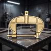 Copper Grounding Clamp High-Current for Workshops, Welders
