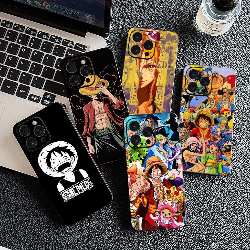 Cover for Apple iPhone 17 16 Plus 13 12 Pro Max Mini X XR ProMax 16E 15+ 16Plus Air Casing Phone Case Nami One Pieces Luffy Zoro