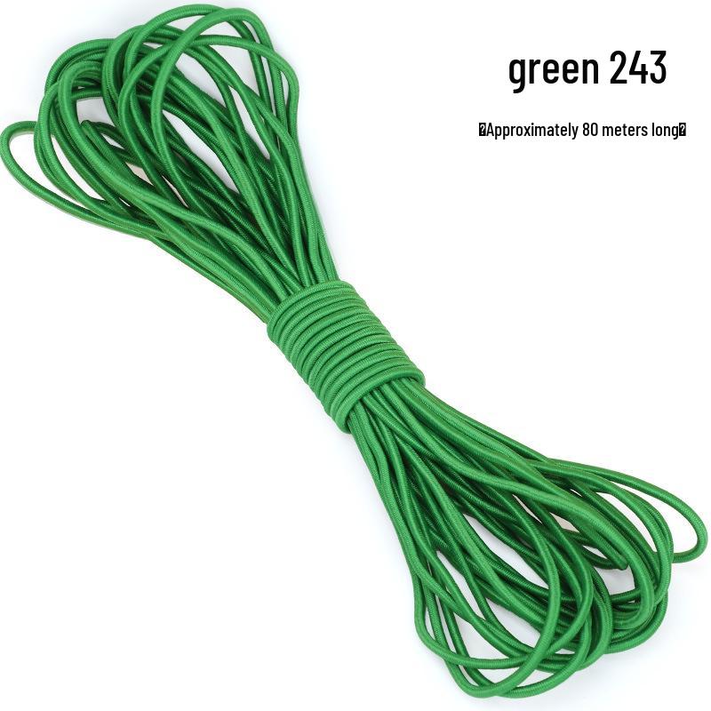 Children's Colored Round Elastic Jump Rope || High Elastic Cord for Clothing and Pants