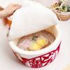 Noodle-Shaped Fleece-Lined Pet Bed Warm Breathable Detachable Round Cat Nest Flip Cover Four Seasons Universal Dog Kennel