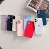 Love Candy Color Silicone Soft Case For iPhone 16 15 14 Plus 13 12 Mini 11 Pro Max Ultra Thin Matte TPU Back Cover Shell Caso