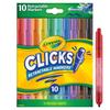 Crayola Drawing Knock Type Removable Marker Pen 10 Colors 588370 Genuine Product