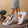 Fashion Women Sandals Non-slip Beach Casual Sports Shoes Women 2025 New Thick-soled Sandals Fashion Comfortable Wear-resistant Sandals