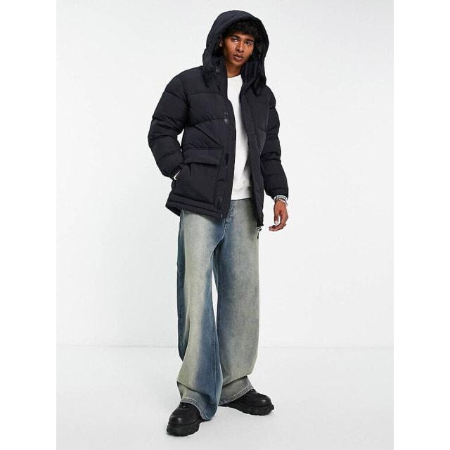 

Черная дутая парка Carhartt WIP milton