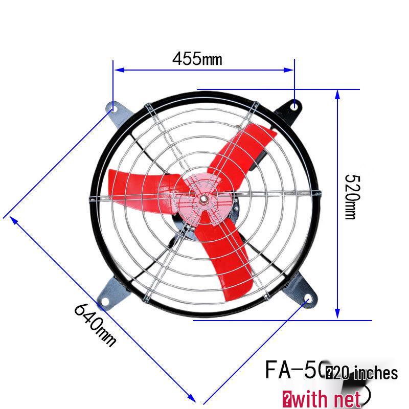 Aokewen FA-50 Round Industrial Exhaust Fan