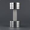 Metal Dumbbell Ornament Stainless Steel Mini Display Adjustable Design Fitness Small
