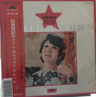 LP Record TOKIKO KATO - Double Deluxe Album MR90701 POLYDOR Japan Japanese Pop/Rock