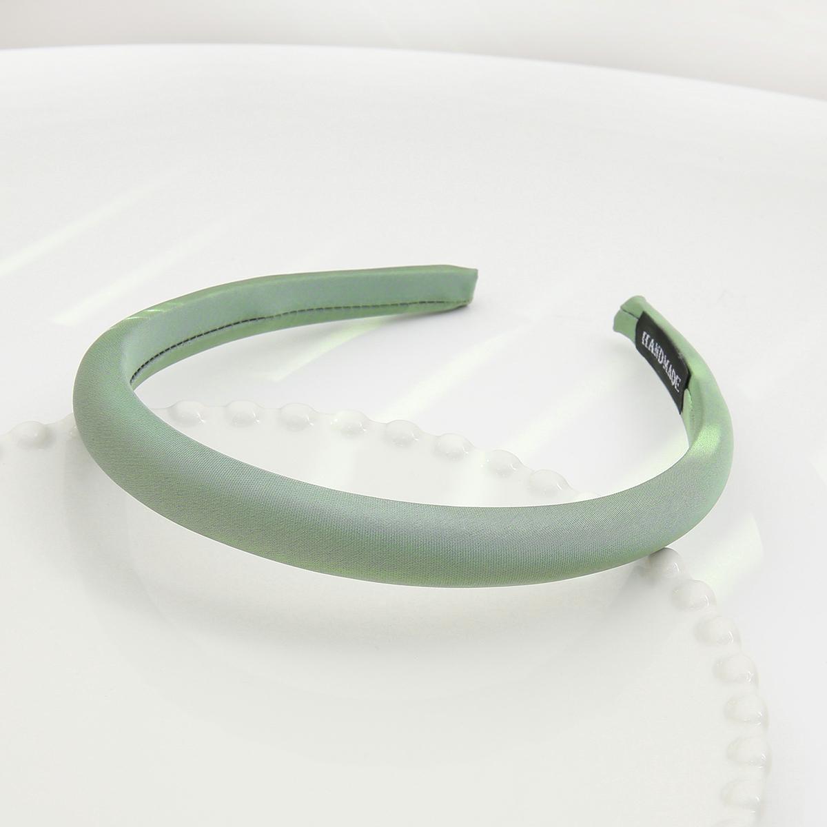 

12 см 1 шт./пакет, модный широкий атласный французский стиль, губка, женский обруч для волос, аксессуары для волос