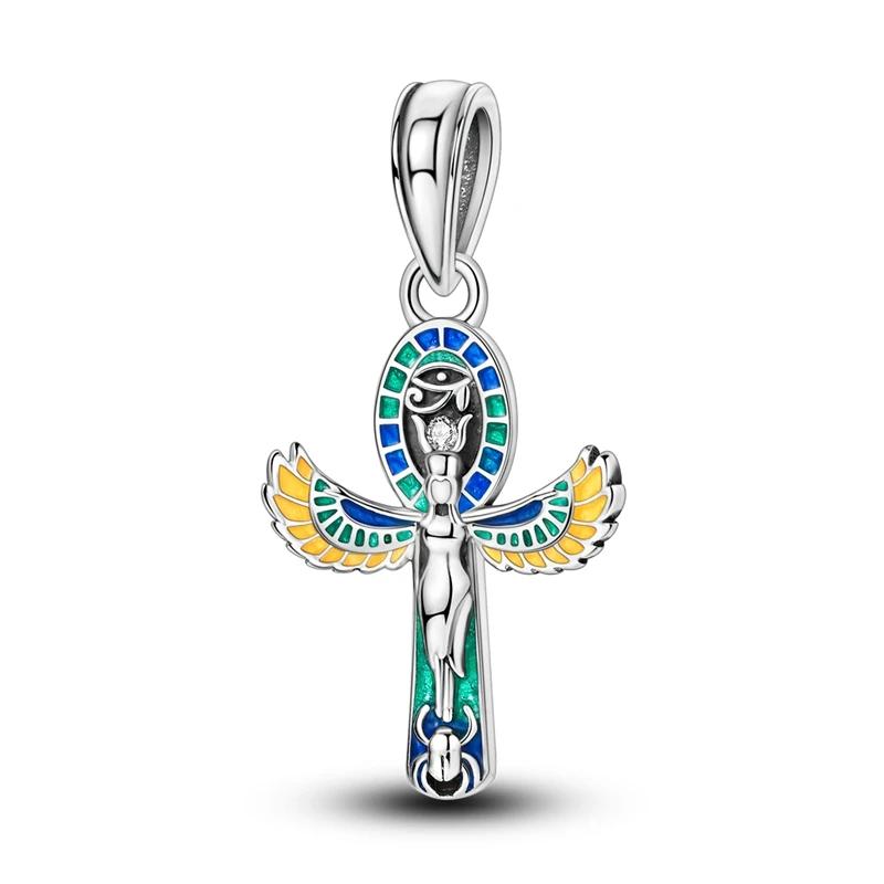 Virgin Mary Mother Charms Pendant Beads Copper Fit Original Bracelet Jewellery For Women Diy