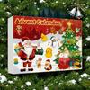 2025 Duck Advent Calendar 24 Days Acrylic Ornaments Christmas Countdown Box for Tree Decor Holiday Gift for Family Friends