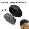 Silicone Hair Curly Twist Magic Barber Brush African Coil Wave Dread Natural Hair Brush Hair Style Tool Salon Accessories