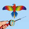 1Set Children Kite Toy Cartoon Butterfly Swallows Eagle Kite With Handle Kids Flying Kite Outdoor Toys