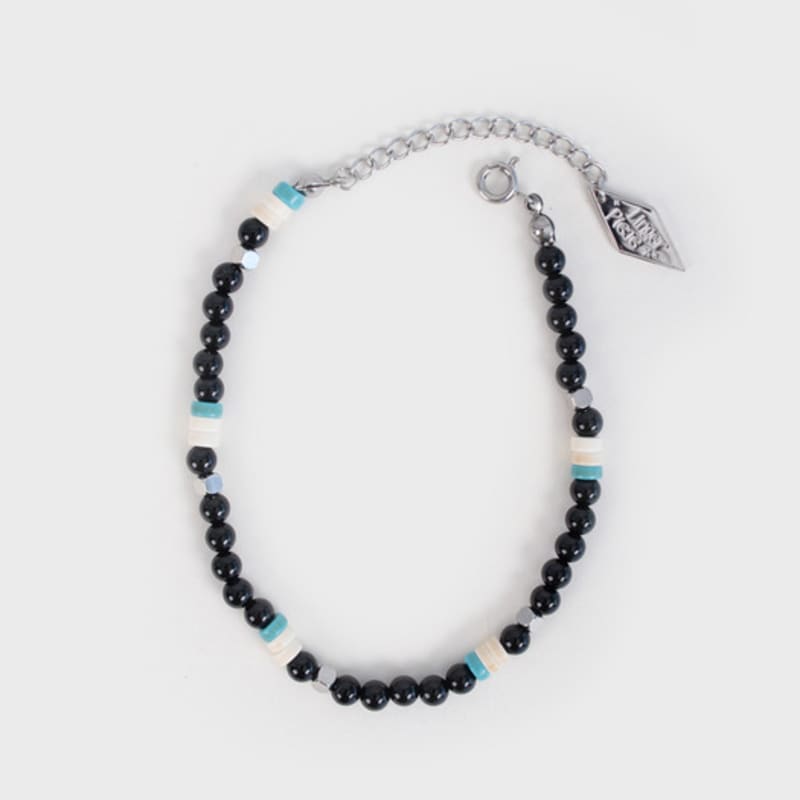 LingerPiece [Unisex] Onyx and Gemstone Bracelet