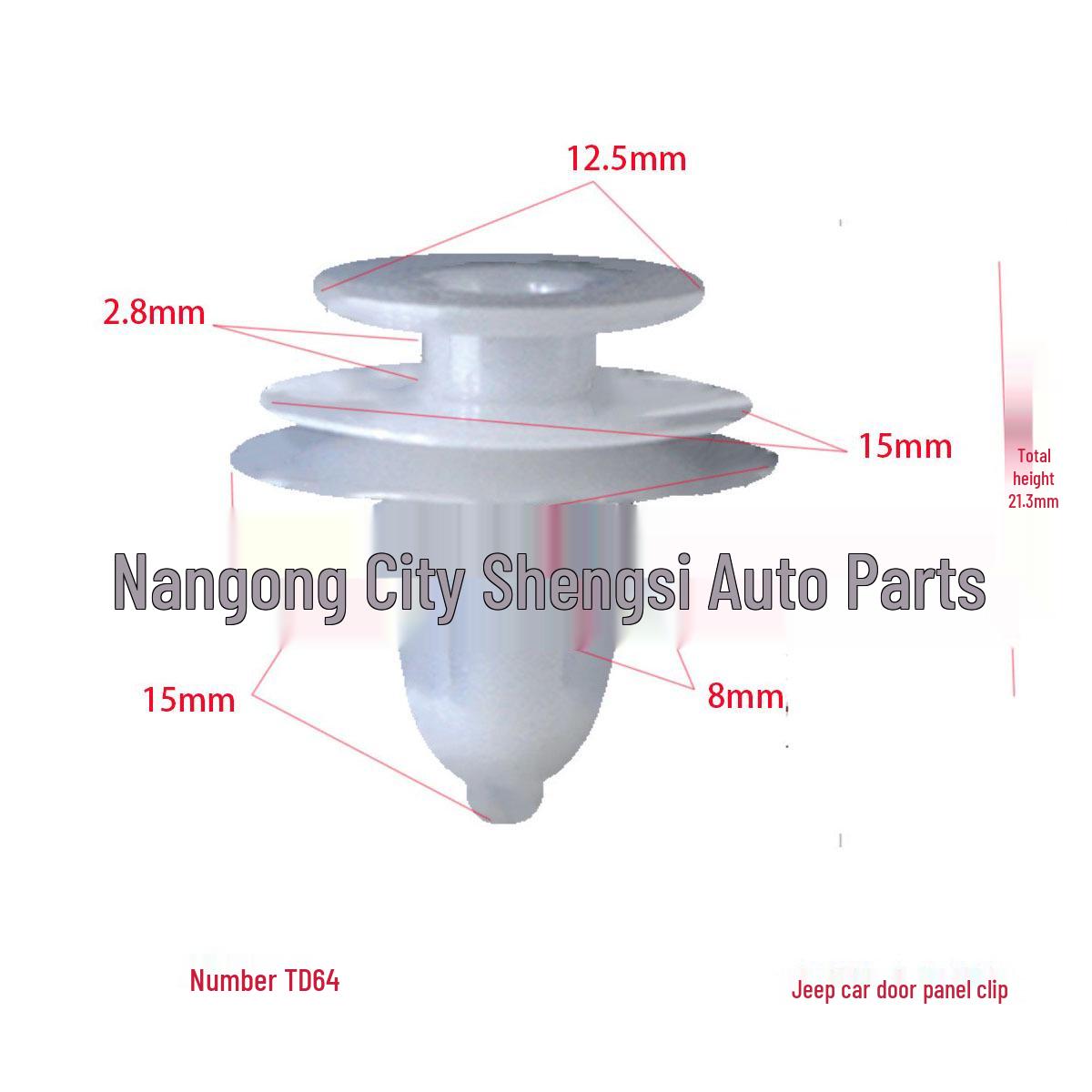 

Chrysler Jeep Grand Cherokee Trim Panel Fixing Clip Decoration 10000 pieces