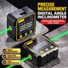 Four Side Magnetic Laser Inclinometer Dual Laser Cross Line Slope Meter  For Carpentry