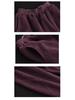 Women's Patchwork Chenille Harem Pants - Autumn/Winter 2024, Thickened Velvet for Warmth, Versatile Casual Slim Fit.
