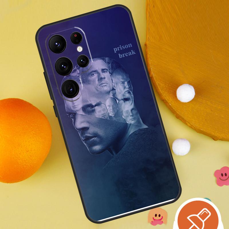 Prison Break TV Show Phone Case For Samsung Galaxy S25 Ultra S24 S23 S22 Ultra S9 S10 S20 Plus S21 FE Funda Cover