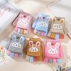 Cartoon Baby Chick Unisex Flip-Top Warm Gloves for Kids - Autumn/Winter