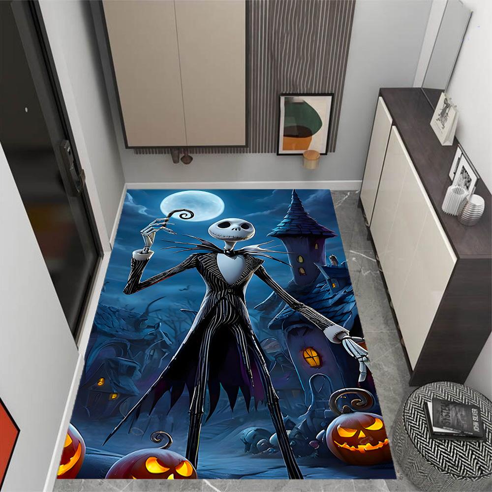 Nightmare Before Christmas Floor Mat Suitable for Bedrooms Outdoor Decorate room Foyer Antislip Carpet Office home decor Wedding Party Gift