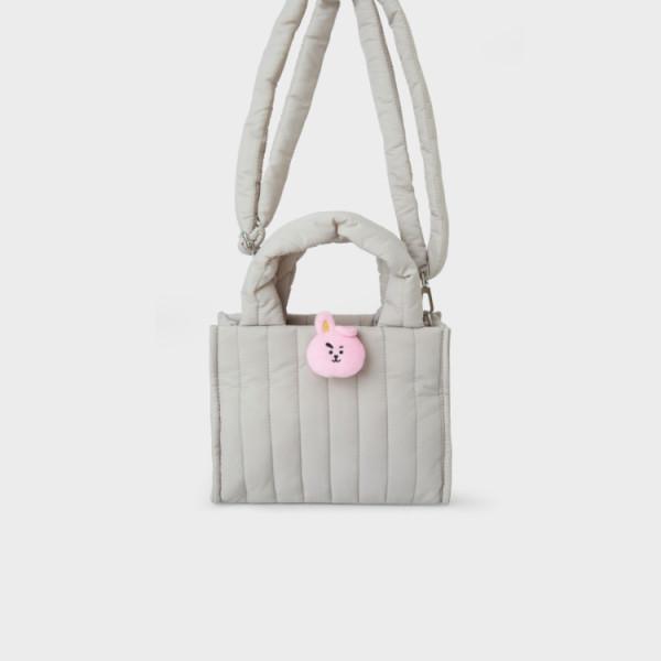 

Стеганая сумка с изображением куклы Line Friends BT21 COOKY Face