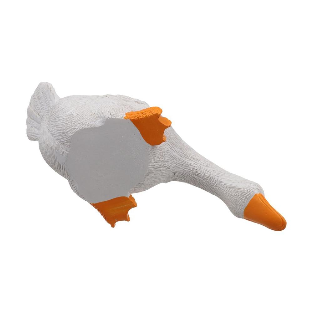 Resin Duck Figurines Cute Yard Ornament Pond Decorative Garden Statues  Room Fountain