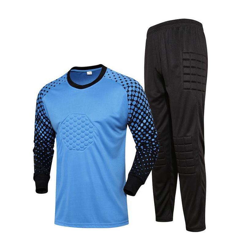 Adult & Children's Long Sleeve Goalkeeper Jersey Set - Match & Training Gear