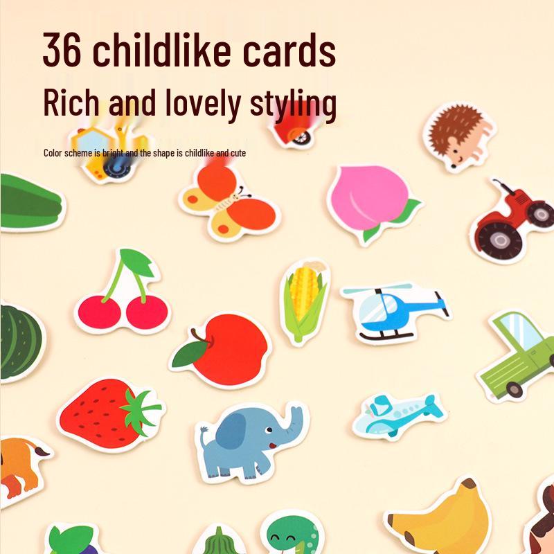Early Education Shadow Matching Game: Handmade Kindergarten Corner Toy