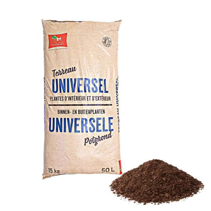 La Plaine Chassart | Terreau Universel 50L | Toutes Variétés De Plantes Intérieur Et Extérieur | Jardin, Terrasse, Balcon, Potager