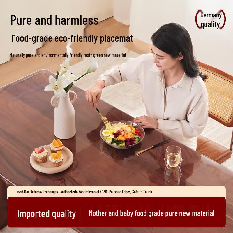 PVC Soft Glass Table Mat Protector
