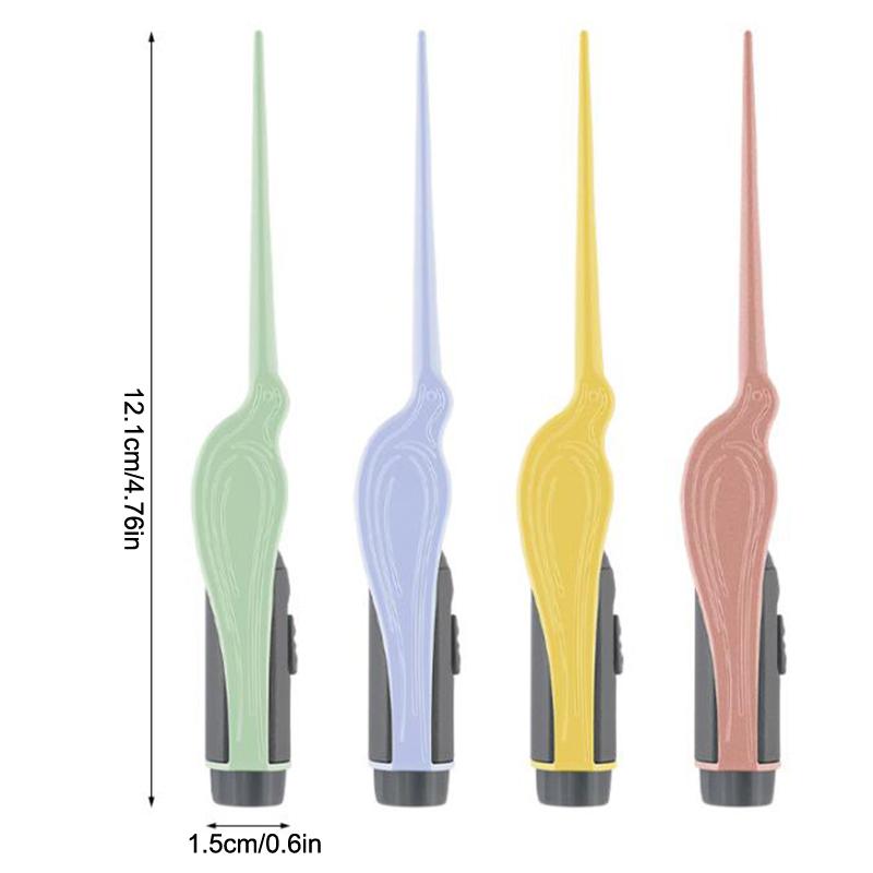 Baby Ear Cleaner Tweezer Soft Ear Picks Led Flash Light Ear Wax Curette Picker Ear Cleaning Tools Ear Wax Dig Removal Earpick