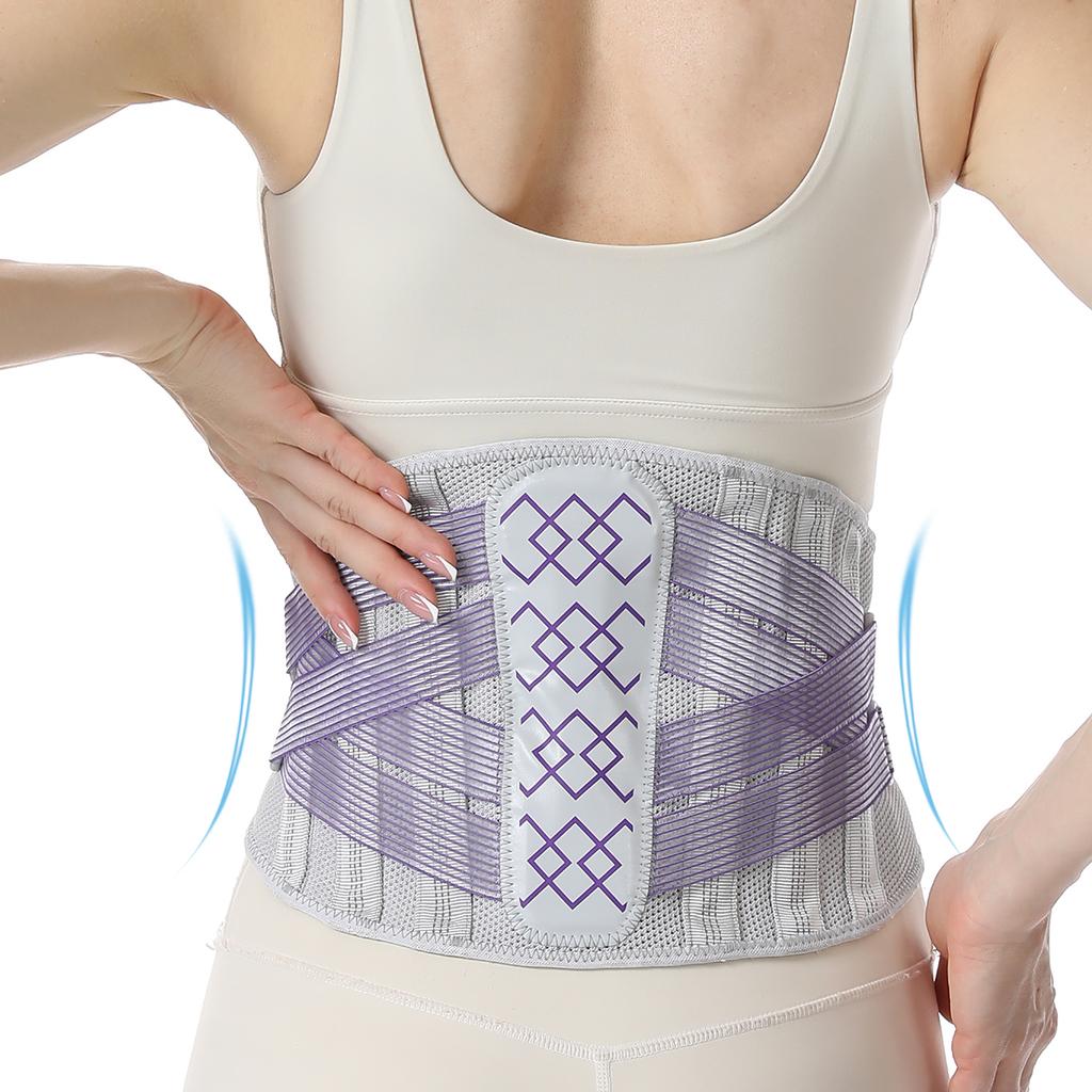 Sport Lumbar Support, Breathable Waist Brace Support Strap With Adjustable And Soft Pad For Running,Fitness, Workouts