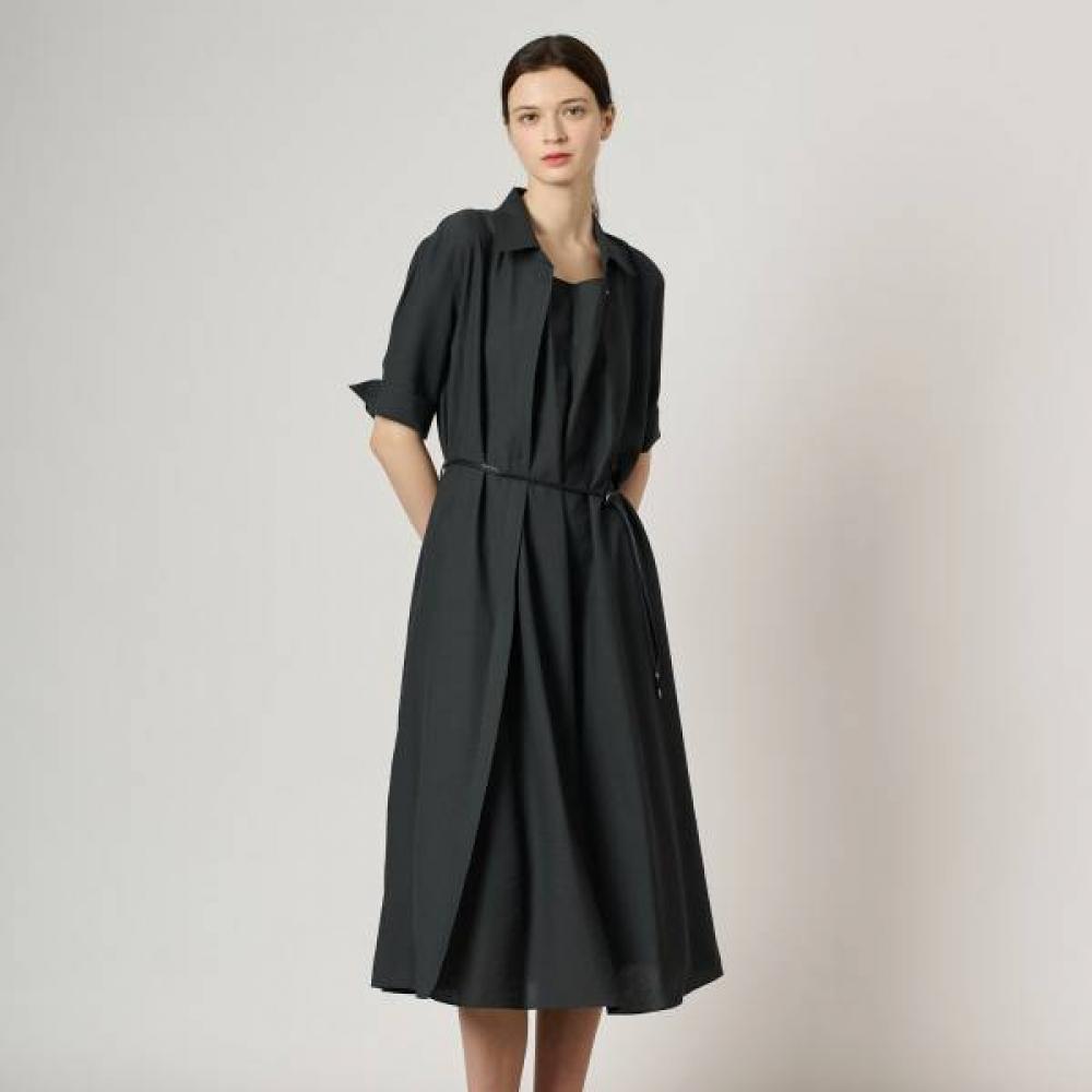 

Bcbg Belted Shirt Dress Variant B4m3o608 dark beige (73)/77