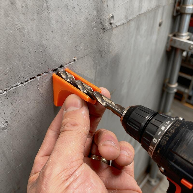 3Pcs Drilling Guide Rail Vertical Square Positioning Artifact V-Shaped Groove Fitting Design Wear-Resistant And Durable