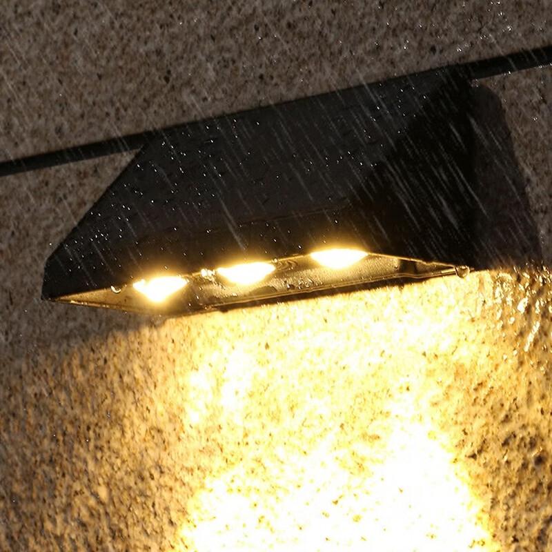 Lishi Solar Outdoor Garden Wall Light