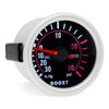 Universal 2" 52mm Turbo Boost Gauge -30~30PSI Smoke Lens 12V Petrol Racing Car Boost Pressure Indicator Meter Auto Boost Meter