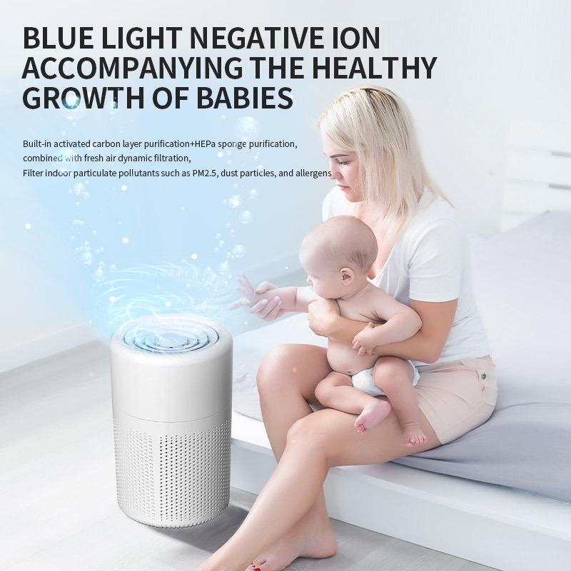 Custom Air Purifier for Home & Car: Formaldehyde Removal & Negative Ion Technology