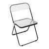 Amber Acrylic Transparent Folding Chair