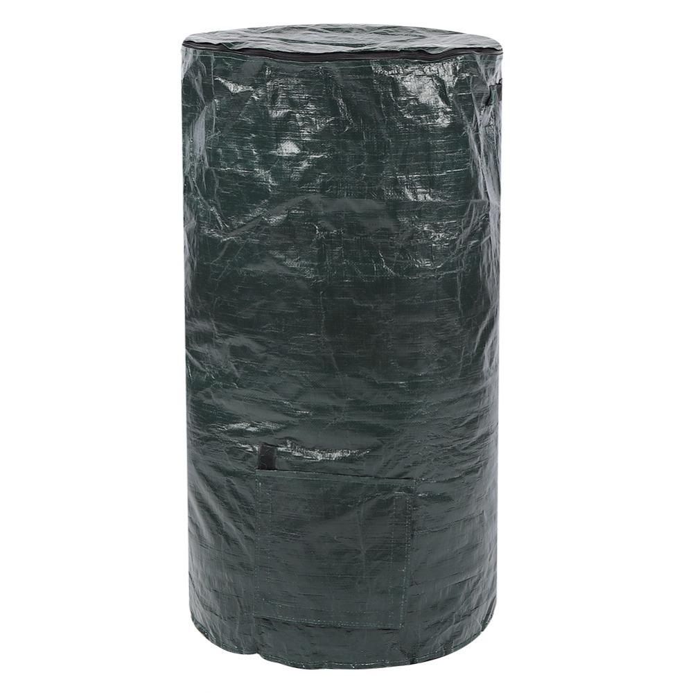 

34 Gallon Leaves Bag PE Waste Bag Durable Planting Bag Garden Planting Use 45x80cm