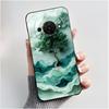 Cute Cartoon Case For ZTE Blade A76 5G Z2469N Capa Funda Printing Shell Protective Cover Soft Silicone Black Casing Coque